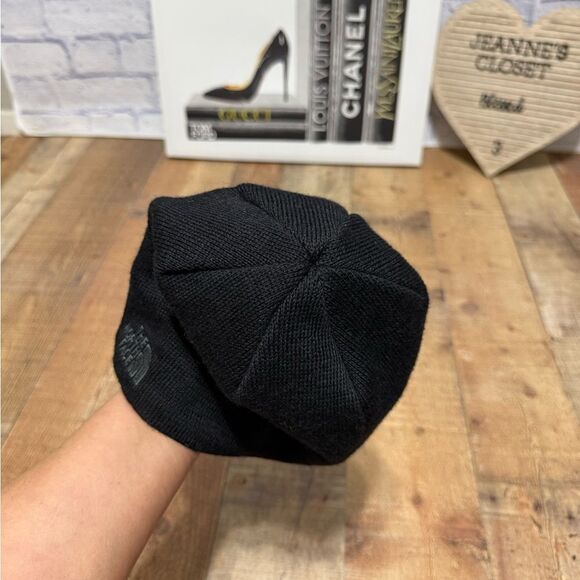 The North Face Winter Hat Black One Size Polyester Wool - Picture 7 of 7